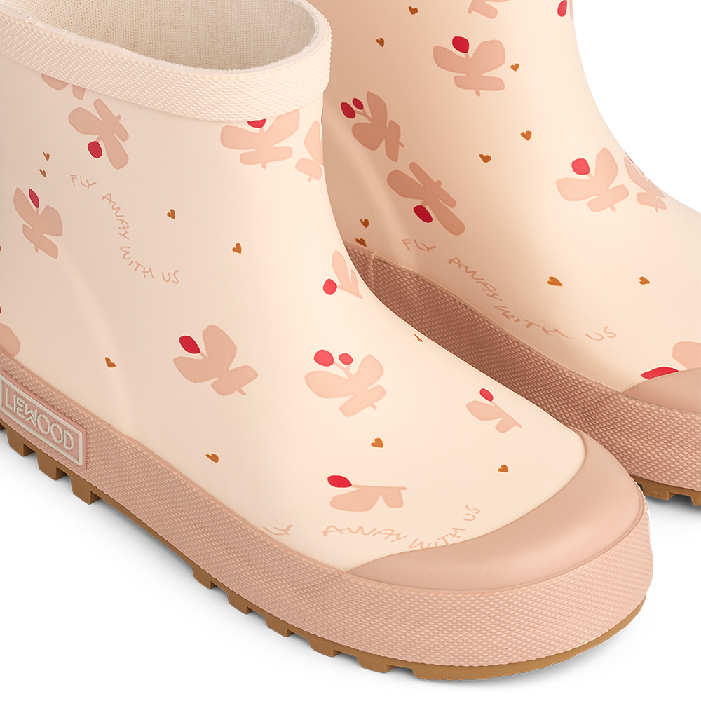 Liewood Kinder Gummistiefel 'Tekla' Mini Butterfly/Apple Blossom