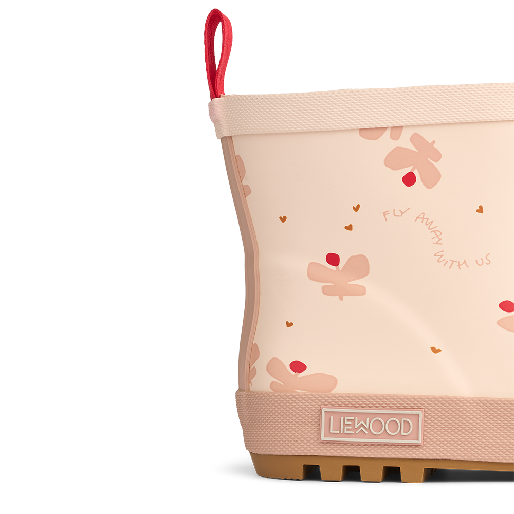 Liewood Kinder Gummistiefel 'Tekla' Mini Butterfly/Apple Blossom