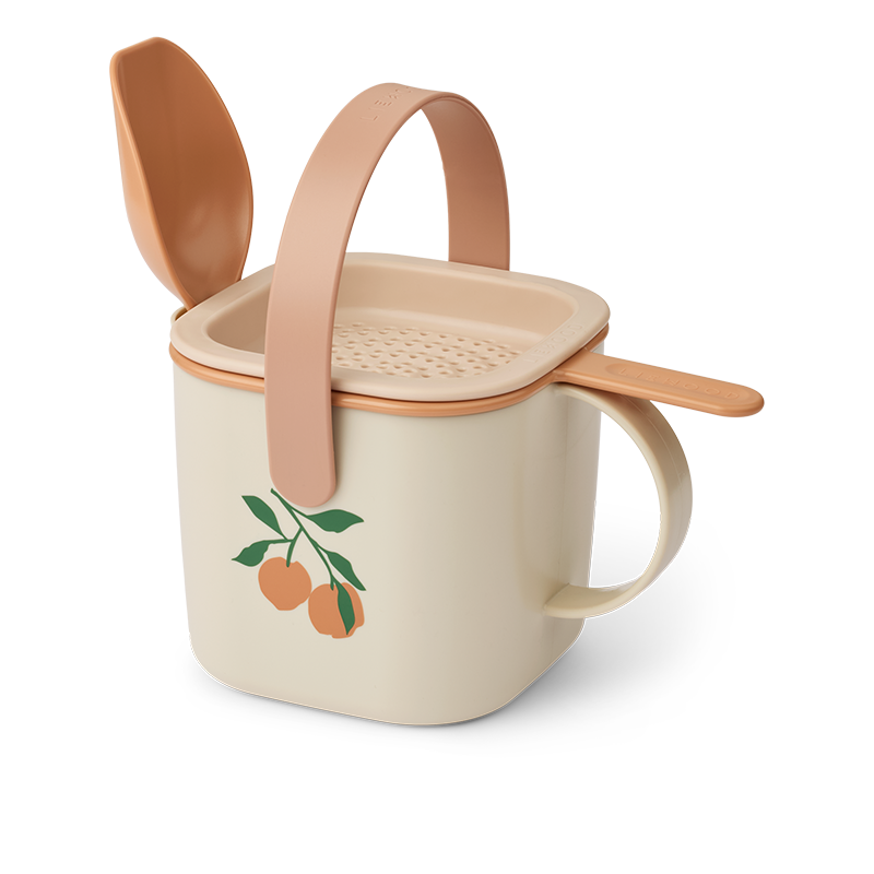Liewood Sand Toy Set 'Roald' Peach/Sea Shell