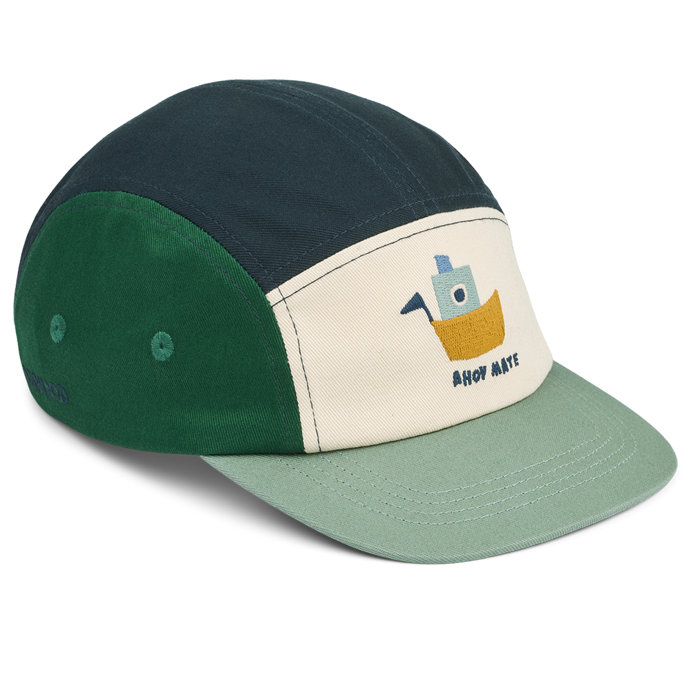 Liewood Cap 'Rory' Blue Fog Multi Mix