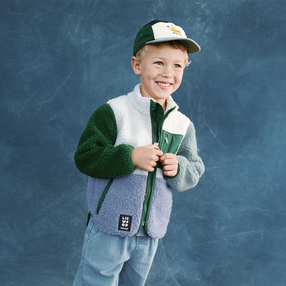 Liewood Cap 'Rory' Blue Fog Multi Mix