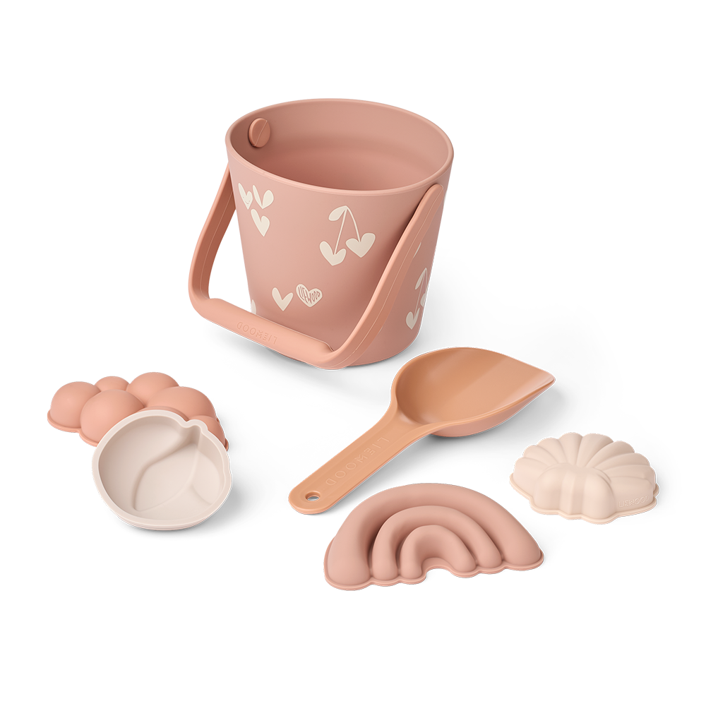 Liewood  Sandspielzeug Set 'Gilma' Sweethearts/Pale Tuscany