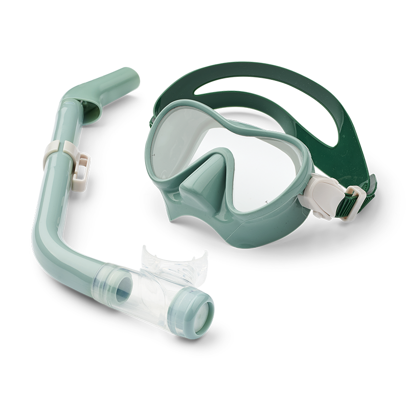 Liewood Schnorchel Set 'Jacques' Peppermint Mix - Online MY SNOWFLAKE