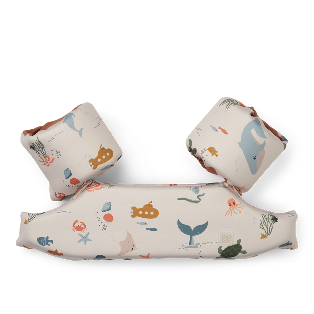Liewood Ceinture de natation « Darko » Sea Creature/Sandy