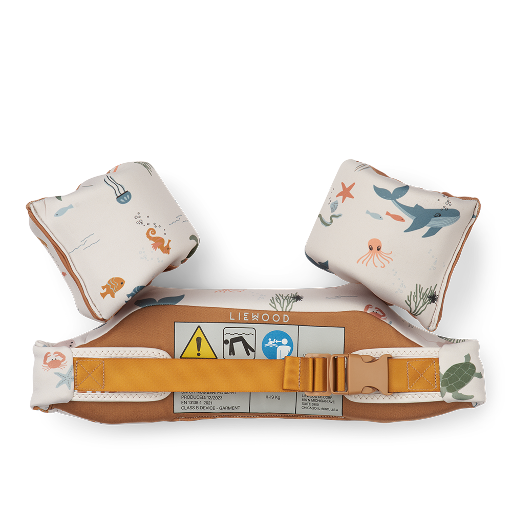 Liewood Ceinture de natation « Darko » Sea Creature/Sandy