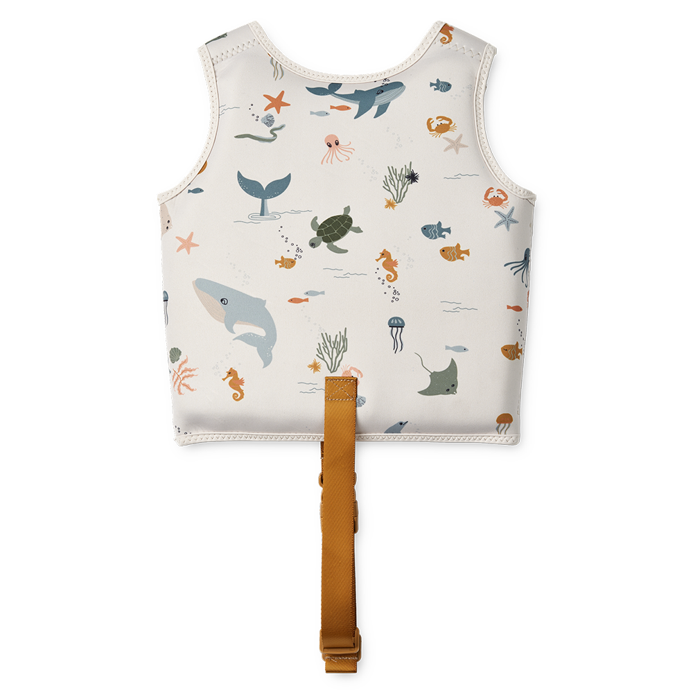 Liewood Schwimmweste 'Dove' Sea Creature/Sandy