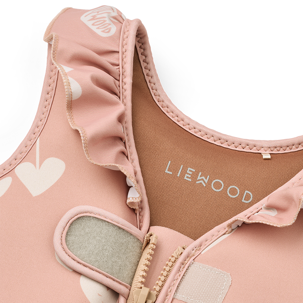 Gilet de natation Liewood 'Dove' Sweethearts/Toscane pâle