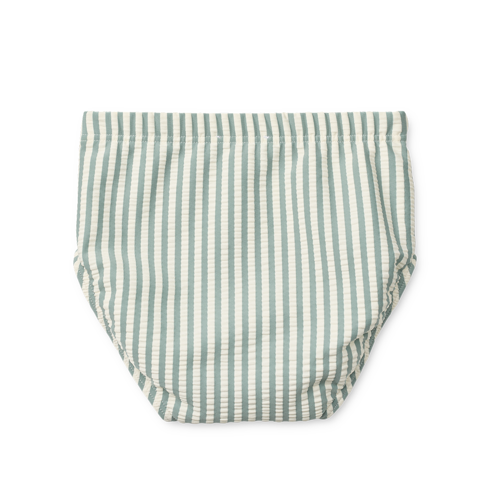 Liewood  Seersucker Baby UV-Badehose 'Anthony' Peppermint/Sandy