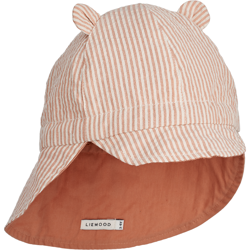 Liewood wendbarer Sonnenhut 'Gorm' Stripe Tuscany Rose/Sandy - Online MY SNOWFLAKE