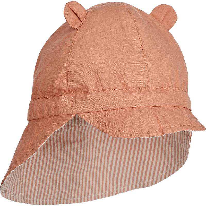 Liewood wendbarer Sonnenhut 'Gorm' Stripe Tuscany Rose/Sandy - Online MY SNOWFLAKE