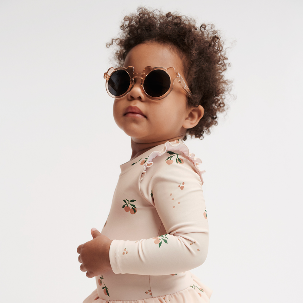 Liewood Baby UV Swimsuit 'Sille' Peach/Sea Shell