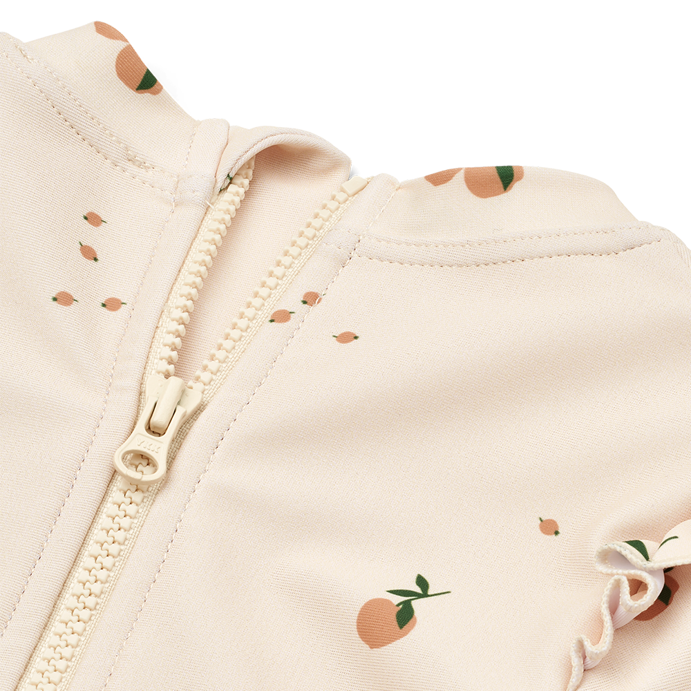 Liewood Baby UV Swimsuit 'Sille' Peach/Sea Shell