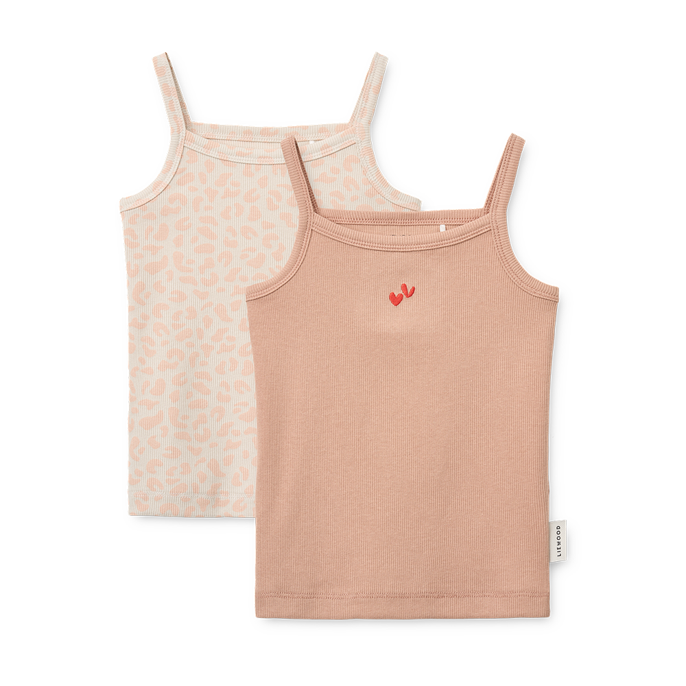 Liewood Trägertop/Singlet 2er Set 'Naomi' Leo/Pale Tuscany