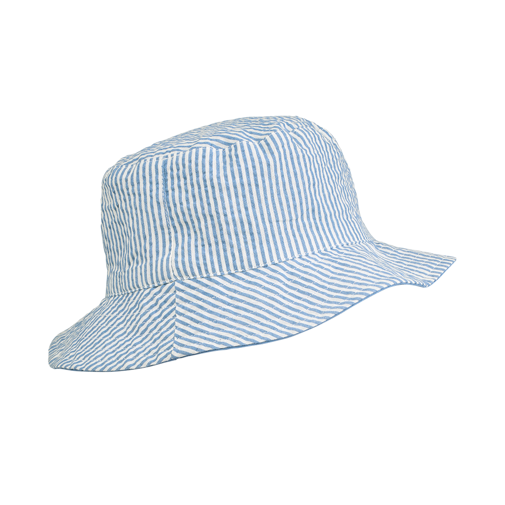 Liewood wendbarer Bucket Hat 'Damon' Riverside/Creme de la Creme