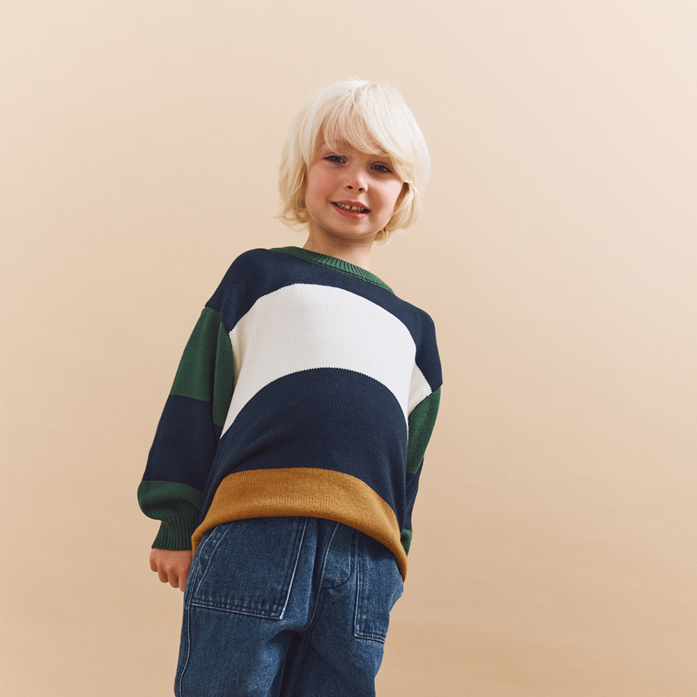 Liewood  Strickpullover 'Orlane' Classic Navy Multi Mix