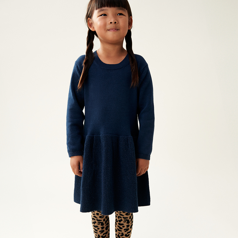 Liewood Collant 'Silva' Mini Leo Oat/Oat