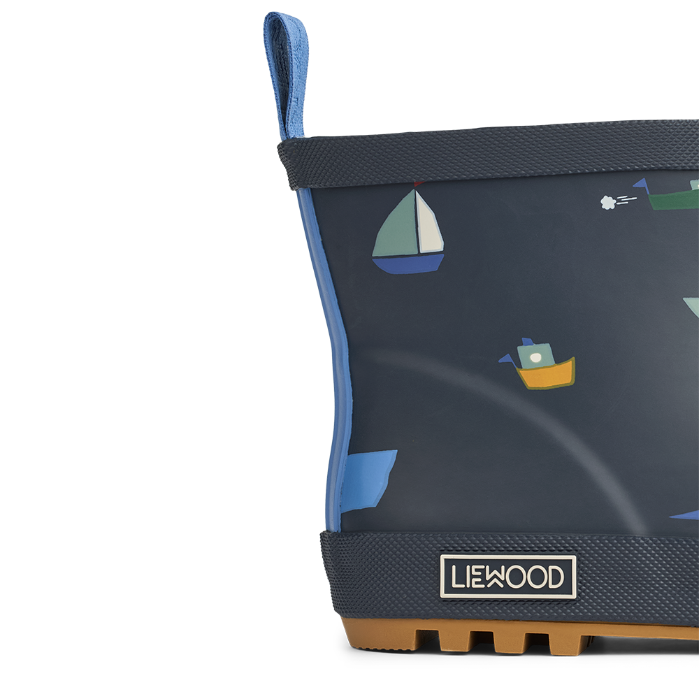 Liewood Kids' Rubber Boots 'Tekla' Sailing/Classic Navy