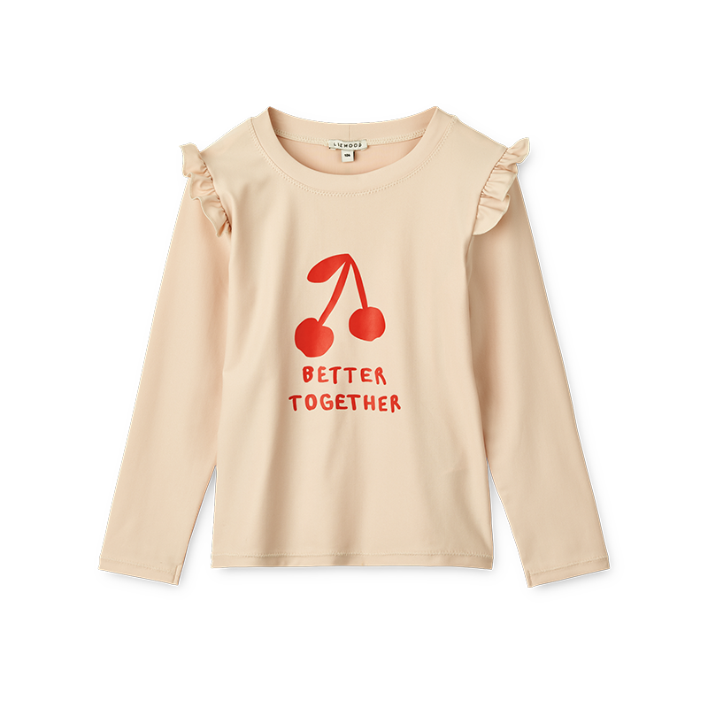 Liewood T-shirt de bain anti-UV « Tenley » Apple Blossom
