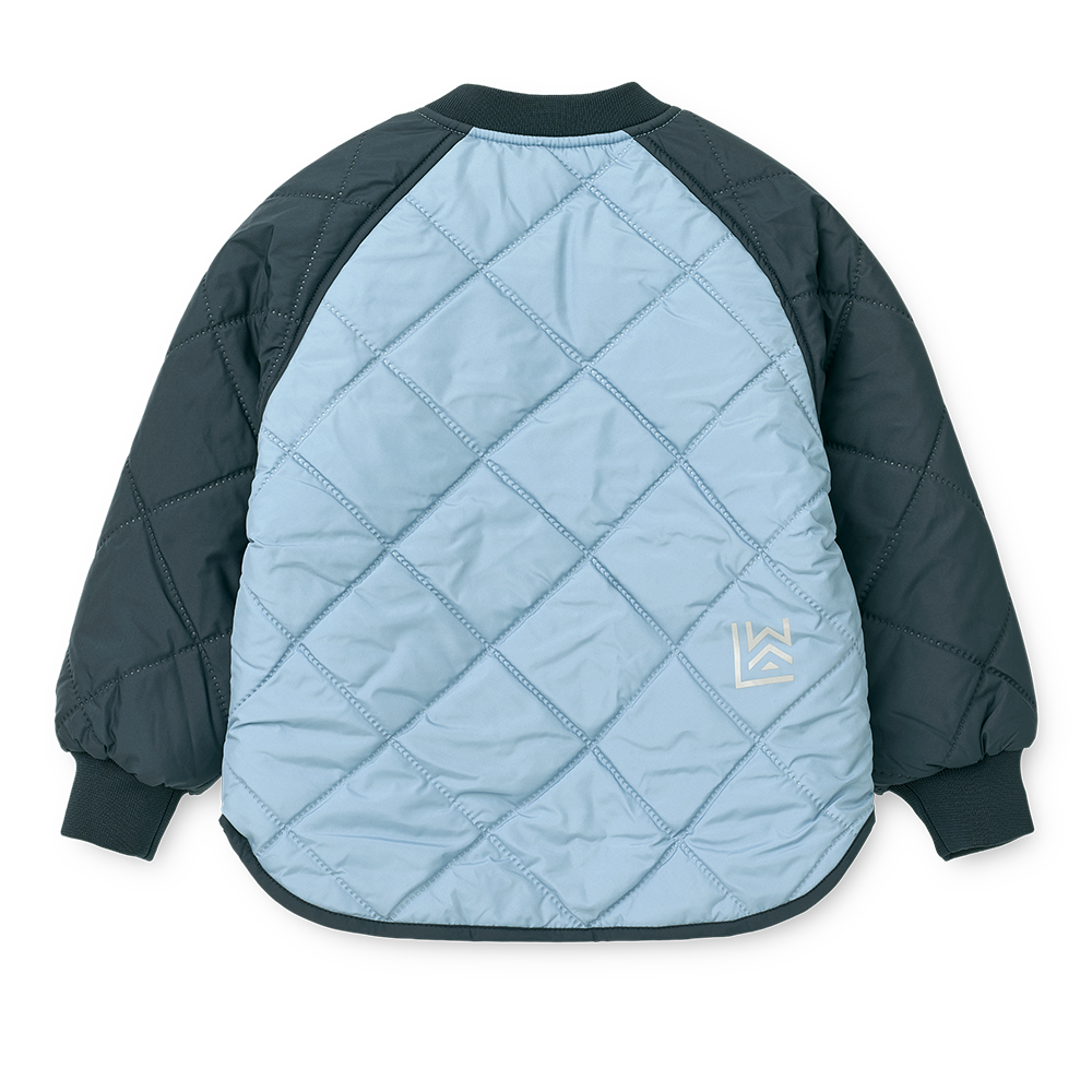 Liewood Thermo Jacket/Pants Set 'Zella' Beach Blue/Classic Navy Mix