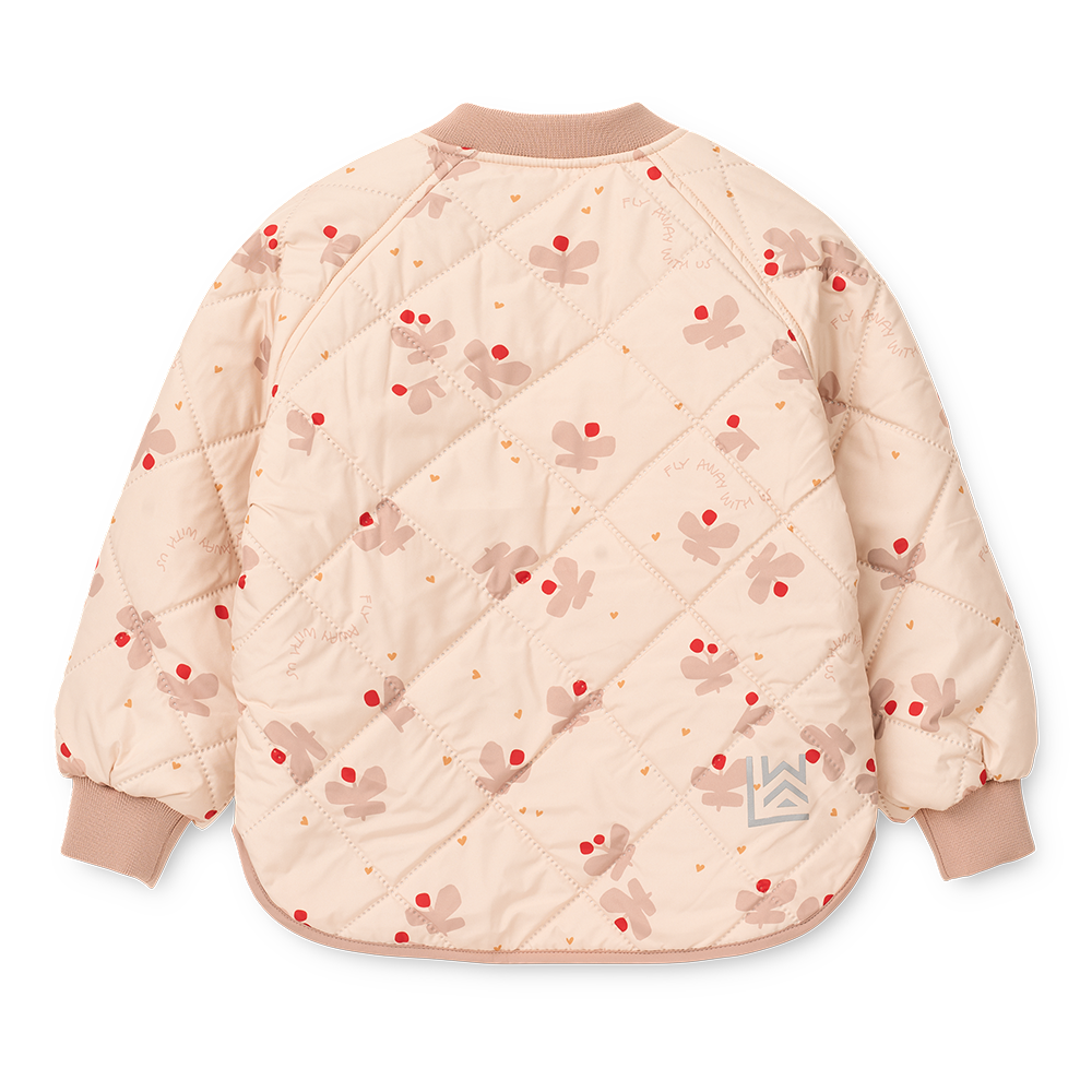 Liewood  Thermojacke/-hose Set 'Zella'  Butterfly/Apple Blossom