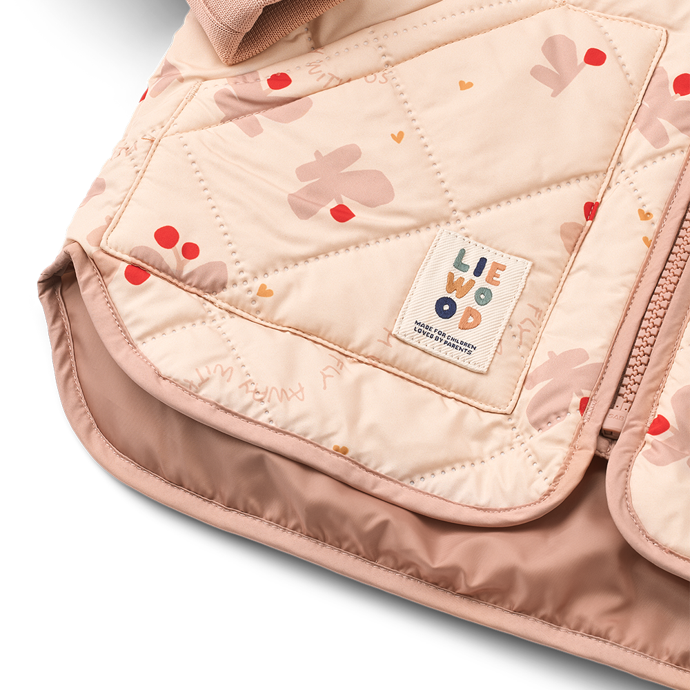 Liewood  Thermojacke/-hose Set 'Zella'  Butterfly/Apple Blossom