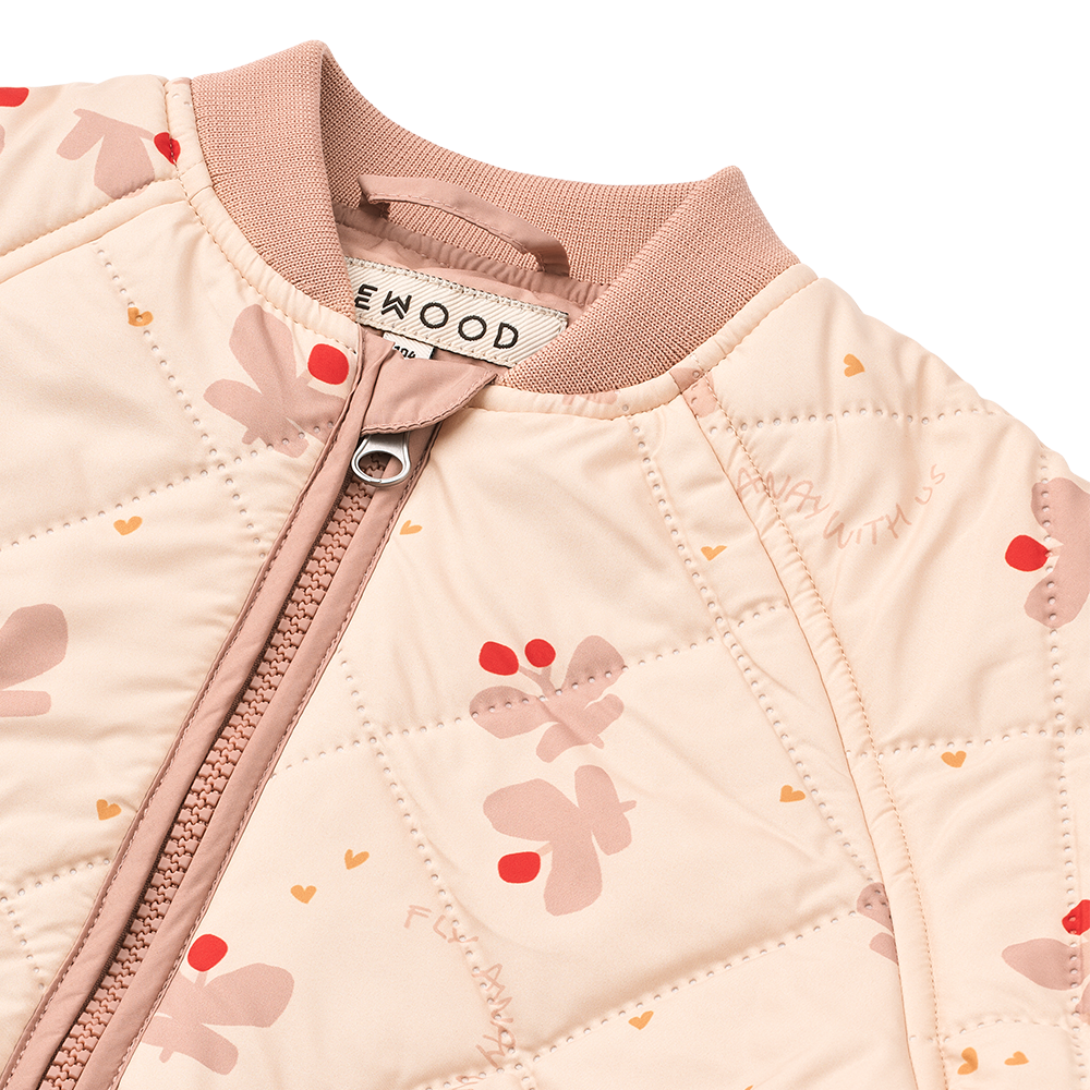 Liewood  Thermojacke/-hose Set 'Zella'  Butterfly/Apple Blossom