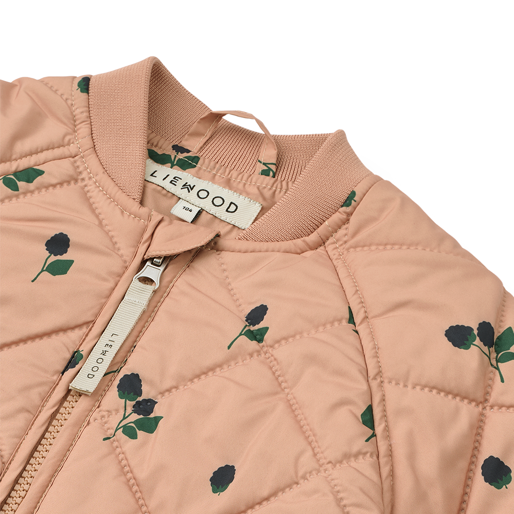 Liewood  Thermojacke/-hose Set 'Zella'  Berry/Pale Tuscany/Embroidery - Online MY SNOWFLAKE