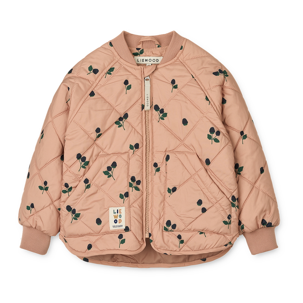 Liewood  Thermojacke 'Zella' Berry/Pale Tuscany - Online MY SNOWFLAKE