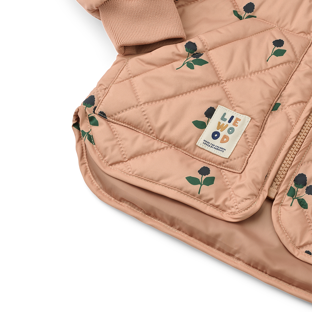 Liewood  Thermojacke 'Zella' Berry/Pale Tuscany - Online MY SNOWFLAKE