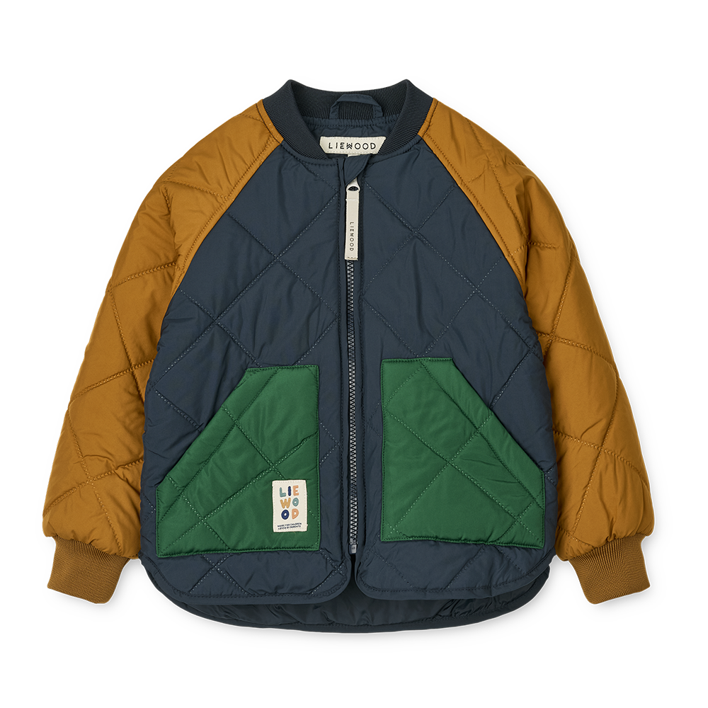 Liewood  Thermojacke 'Zella'  Classic Navy Multi mix - Online MY SNOWFLAKE