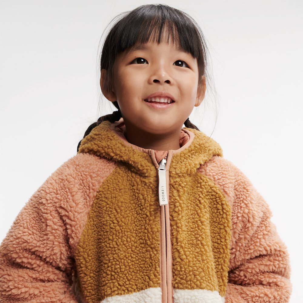 Liewood  Wendbare Thermojacke 'Jackson' Tuscany Rose Mix - Online MY SNOWFLAKE