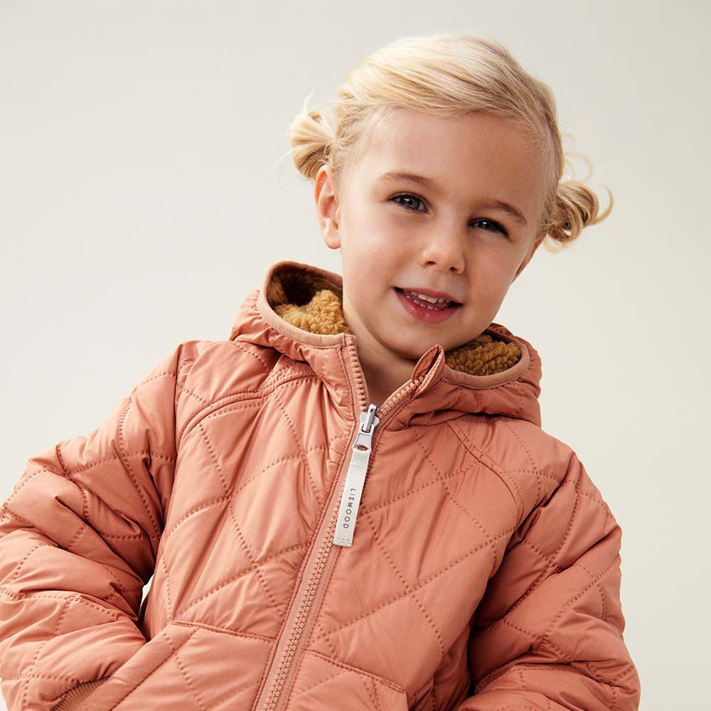 Liewood  Wendbare Thermojacke 'Jackson' Tuscany Rose Mix - Online MY SNOWFLAKE