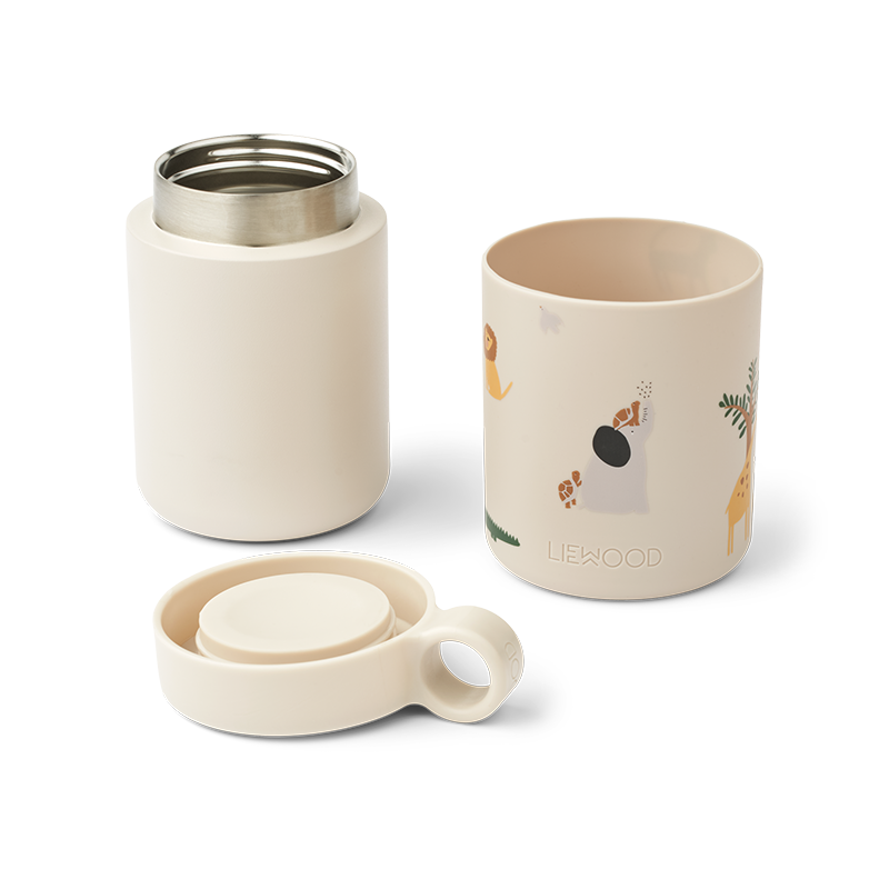 Liewood Thermal Mug 'Kian' All Together Sandy
