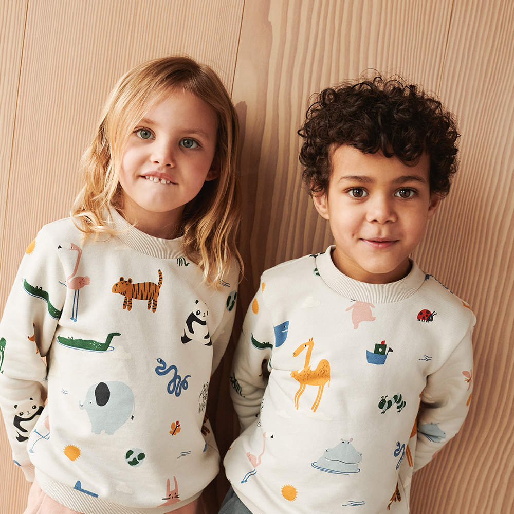 Liewood Pullover 'Thora' Around the World/Sandy - Online MY SNOWFLAKE