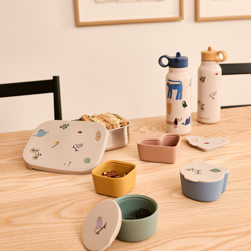 Liewood  Kinder Snackbox 4er-Set 'Toto' Tamtam/Sandy