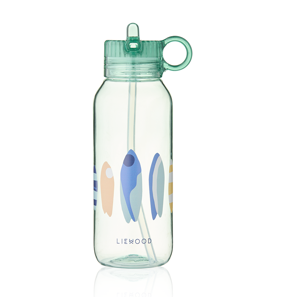 Liewood Drinking Bottle 'Yang' 500 ml Boards/Light Peppermint