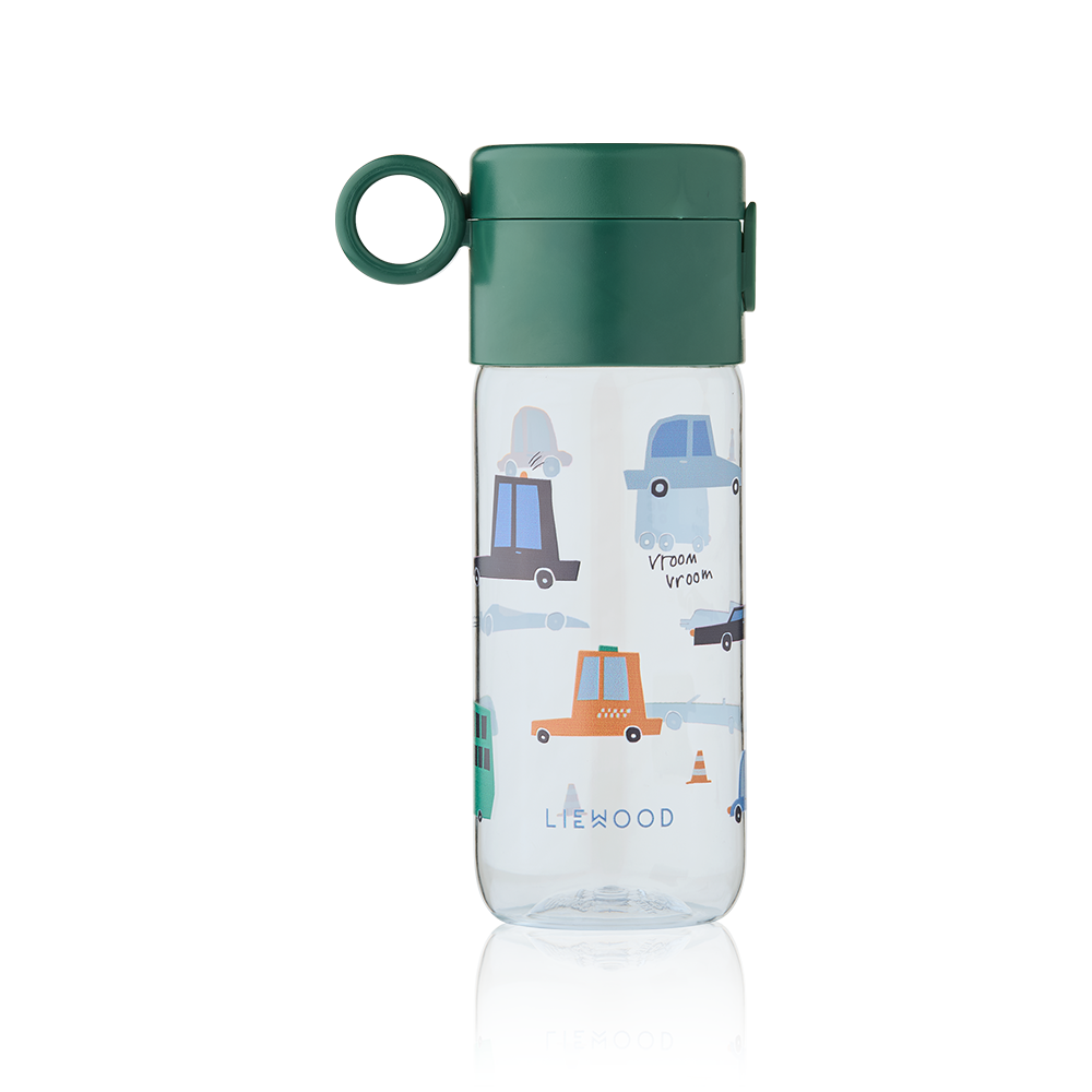 Liewood Drinking Bottle 'Clemence' 350 ml Cars/Sandy