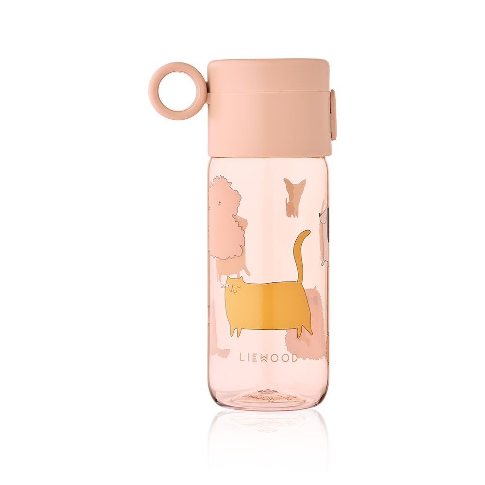 Liewood Trinkflasche 'Clemence' 350 ml Cats and Dogs/Sandy - Online MY SNOWFLAKE