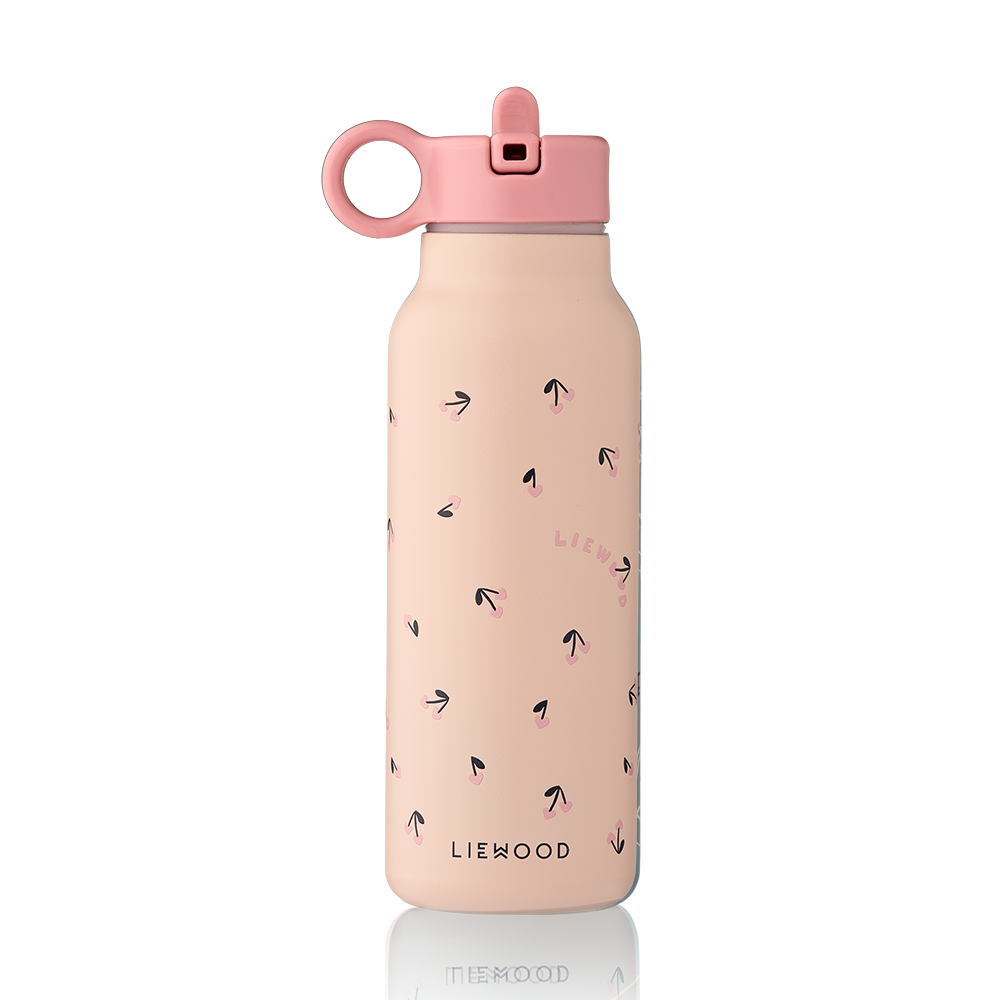 Liewood Drinking Bottle 'Falk' 350 ml Mini Cherry Heart/Rosey