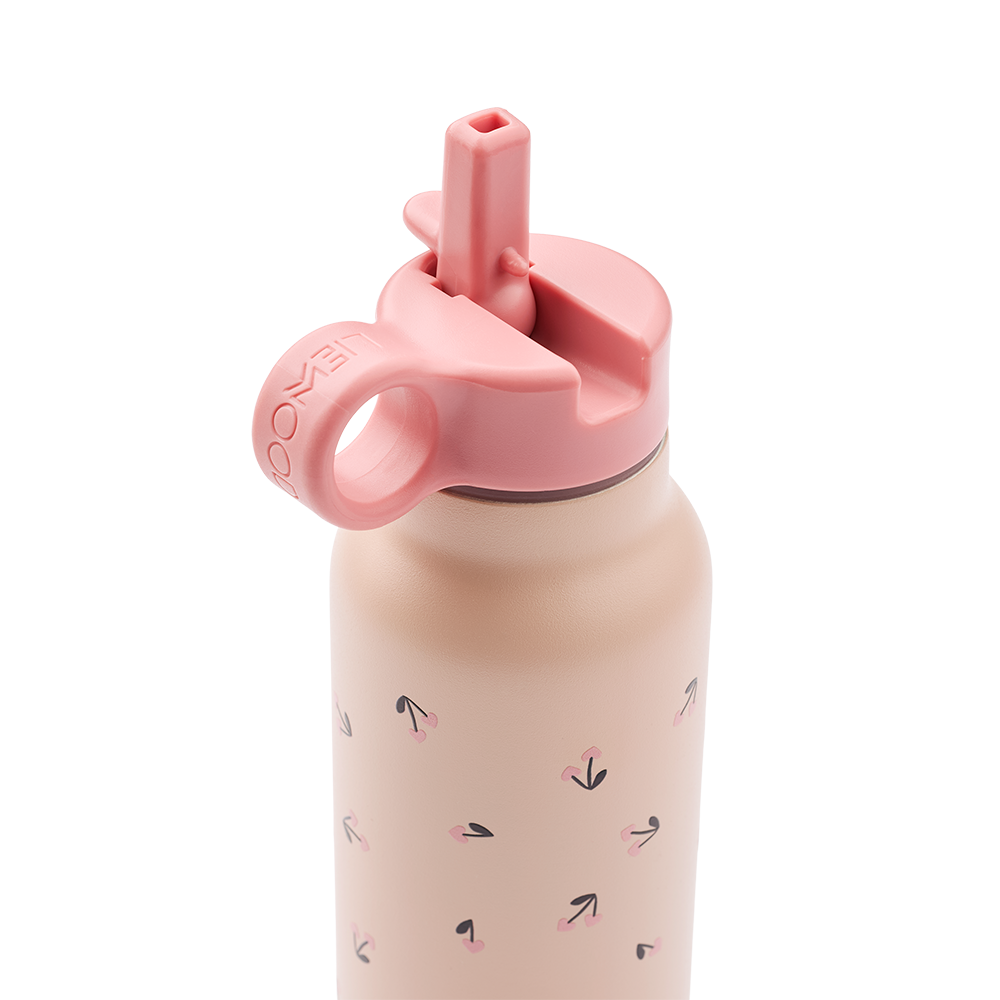 Liewood Drinking Bottle 'Falk' 350 ml Mini Cherry Heart/Rosey