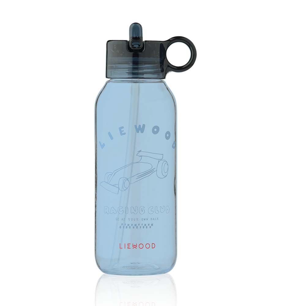 Liewood 'Yang' Drinking Bottle 500 ml Race Car/Classic Navy