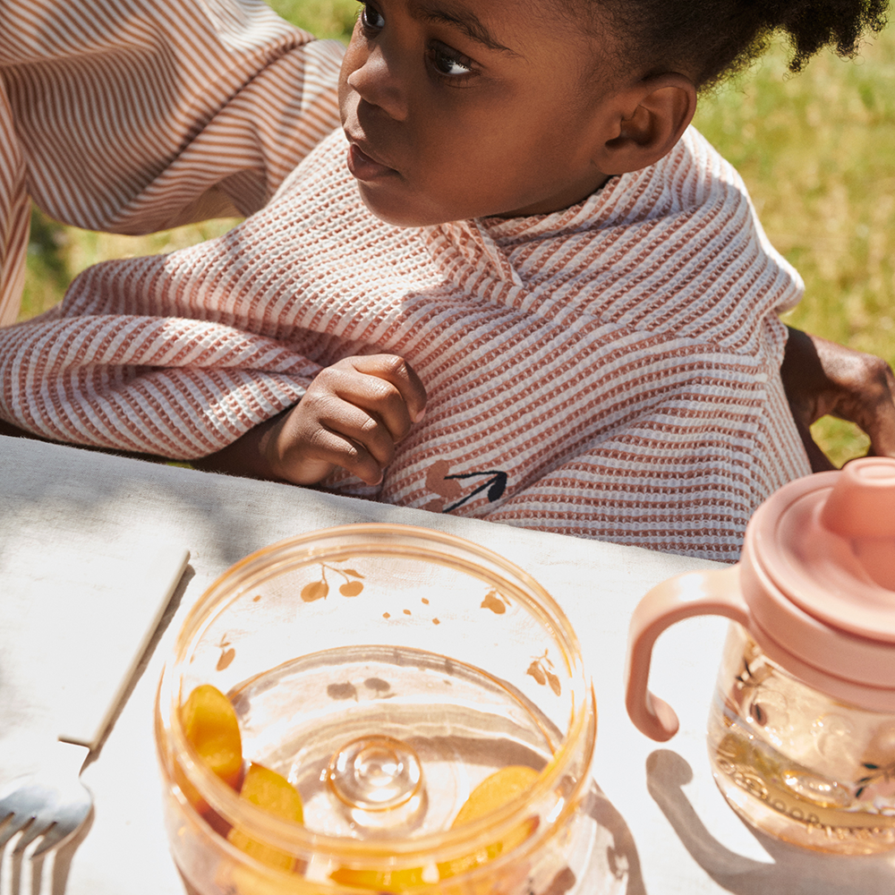 Liewood Kids' Dinnerware Set 'Beatrix' Peach/Sea Shell