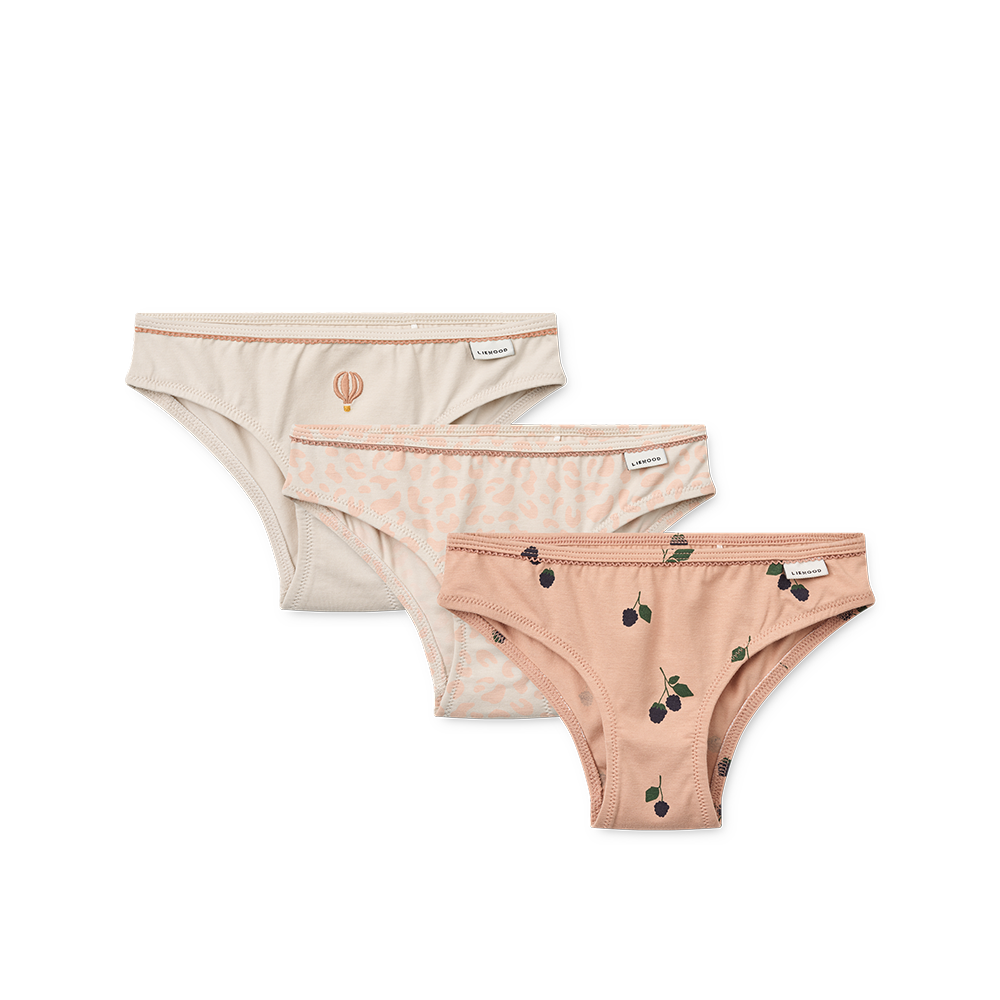 Liewood Unterwäsche 3er Set 'Aylin' Pale Tuscany Multi Mix