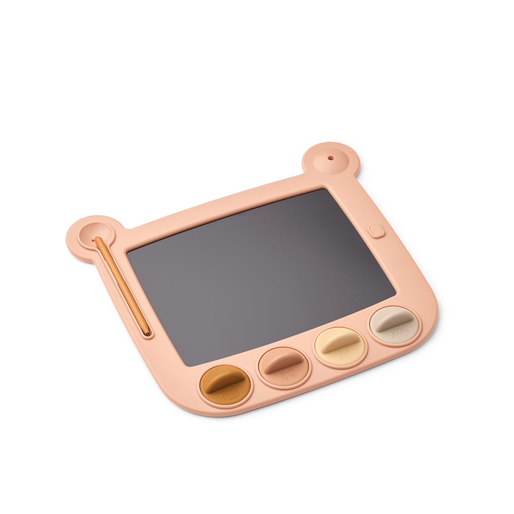 Tablette magique LCD Liewood avec tampons « Venzora » Pale Tuscany Multi Mix