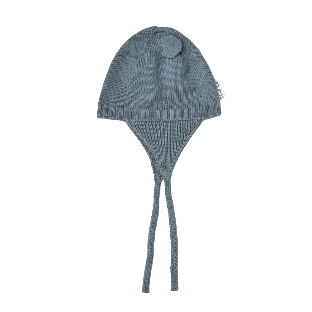 Liewood Bonnet tricoté bébé 'Violet' Whale Blue