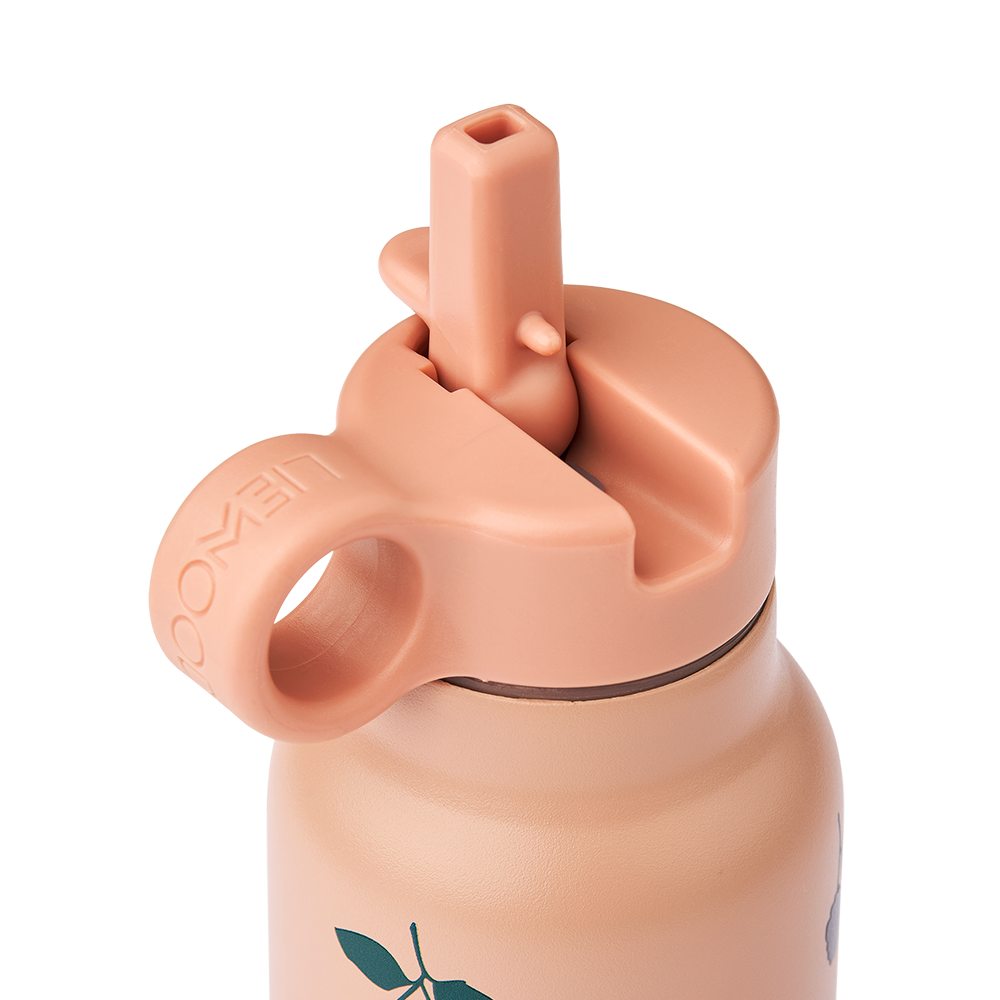 Liewood Water Bottle 'Falk' 350 ml Berry/Pale Tuscany