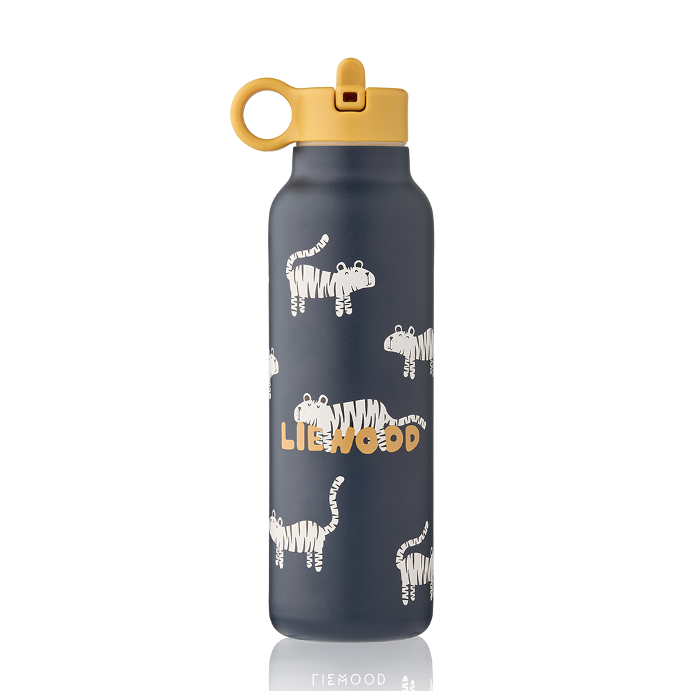 Liewood Trinkflasche 'Falk' 500 ml Tiger/Classic Navy