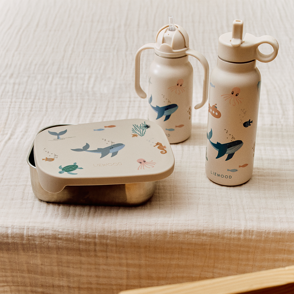 Gourde Liewood 'Falk' 350 ml Sea Creature/Sandy