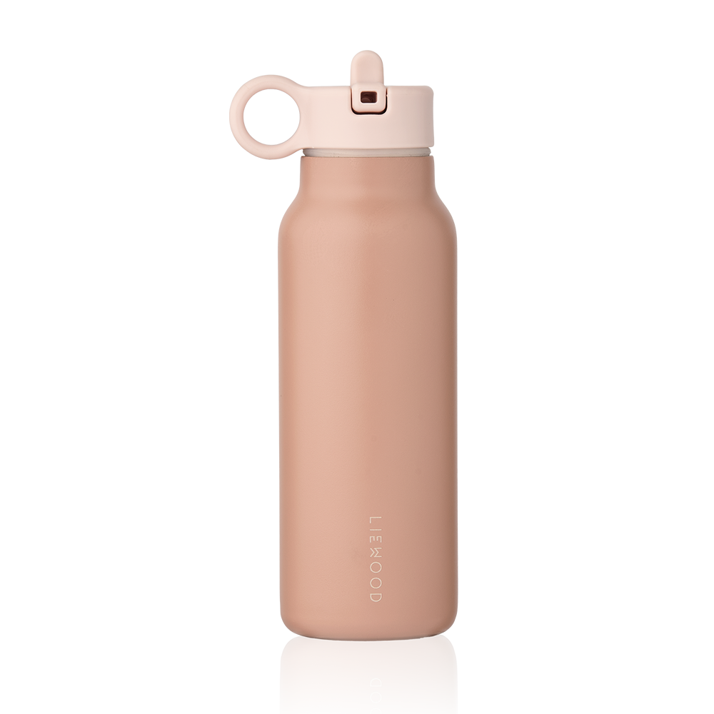 Liewood Drinking Bottle with Bunny Lid 'Falk' 350 ml Pale Tuscany