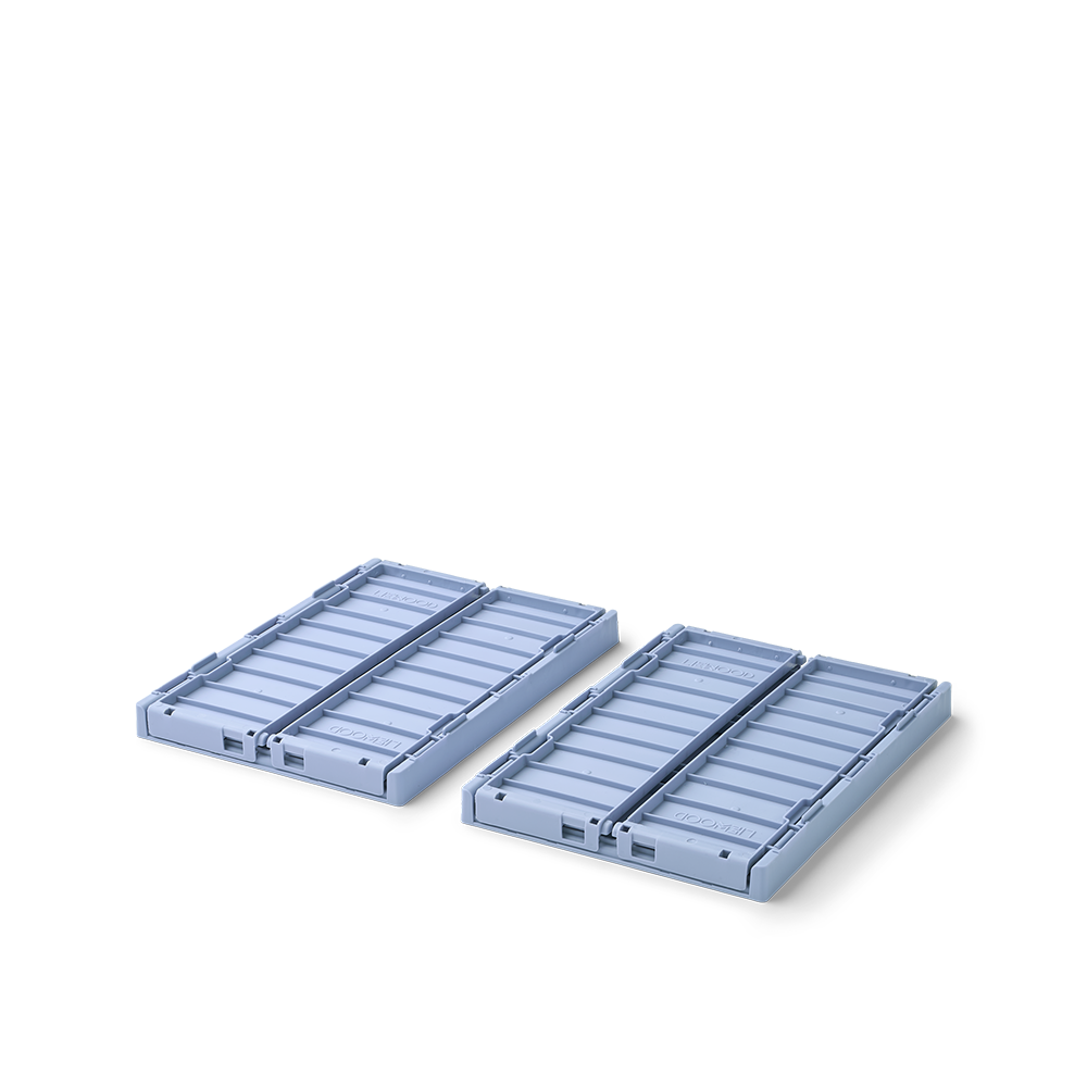 Liewood  Caisse de rangement pliable S lot de 2 'Weston'  Lavender